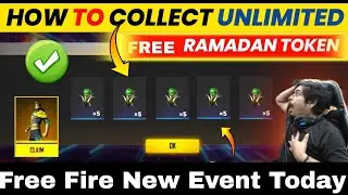 How To Collect Unlimited Ramadan Token In Free Fire | free fire new event today india server 2022