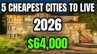 Top 5 Cheapest Cities to live in for 2026!