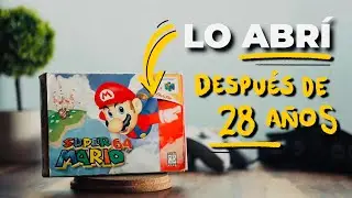 Abrí ESTE JUEGO despues de 28 AÑOS! Super Mario 64 UNBOXING