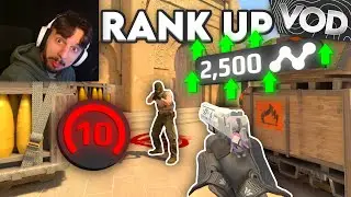 DIMA FINALLY RANKS UP TO 2,500 FACEIT ELO