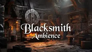 Blacksmith Ambience | D&D - RPG | Fantasy Ambience in Town | 1 Hour