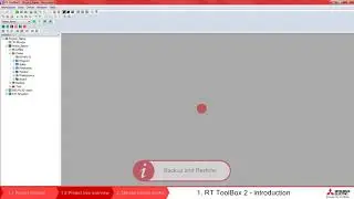 Robot Melfa programming - Lesson 3 Project tree overview
