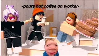 we trolled at cafes we worked at.. | FT. chip