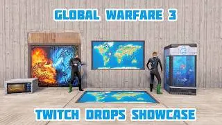 Rust July Global Warfare 2025 Twitch Drops! (Skins Showcase)