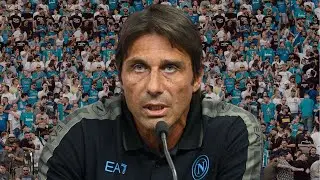 Conte: "Sto conoscendo l'ambiente Napoli, voglio dire una cosa ai tifosi"