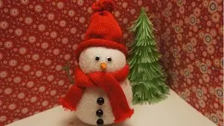 DIY SNOWMAN | Very Easy | How to Make | TCRAFT