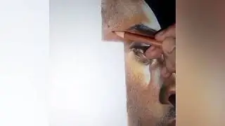 Kobe bryant portrait using colored pencil