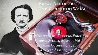Recording of Edgar Allan Poe's The Conqueror Worm   HD 720p