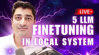 5 LLM for 5 Business Domain Fine Tuning with customer data | Euron Live class