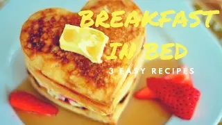 3 EASY + VEGAN + BREAKFAST IN BED IDEAS = VDAY LOVE!