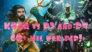 KOAA breaks 60 mil on P3 and P4! - Beta Club | League Raids | Injustice 2 Mobile