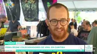 2ª Edição Feira do Ruído Analógico • Vinil (Jornal Paraná em Pauta • 11/05/2024)