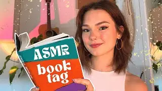 The ASMR Book Tag! 📚 (whispers, book triggers, tapping)