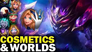 NEW Patch - Splashes, Worlds Emotes, Icons, Borders... - League of Legends