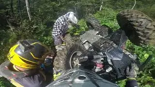 Can-am Renegade crash