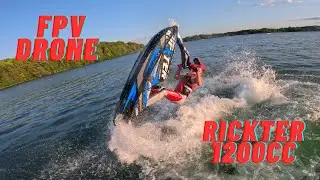 FPV Drone meets Freestyle Jetski
