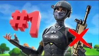 Trying to get to the top 1 in FORTNITE without doing damage!
