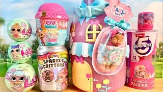 Baby Born Surprise, Cry Babies, Sparkly Critters, 5 Surprise and lol dolls