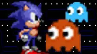 Sonic vs. Pac Man