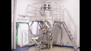 JDA - Vertical Form Fill Seal Machine , VFFS Machine with Multihead Combination Scale USA Canada