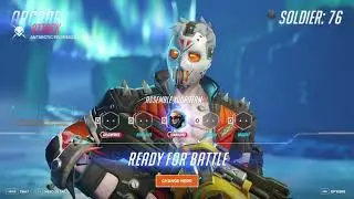 Overwatch2 playing Junkenstein's Lab as Soldier(I'm a noob and bad at the game because MeBeSmartNot)