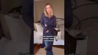 Time capsule bedroom fashion show 