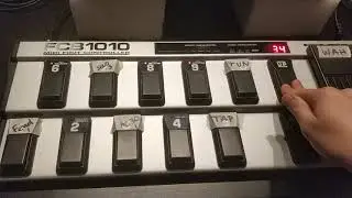 Behringer Fcb1010 (no chip) & fractal axe fx II - presets, scene select, tuner, tap delay