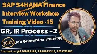 SAP S4HANA Finance Interview Workshop Training -15 - SAP FICO Interview Workshop Training