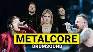 Recording METALCORE Drums | Recreating Iconic Drum Sounds
