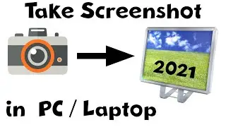 How to : take screenshot | Take screenshot in laptop | Take screenshot in pc | 2021
