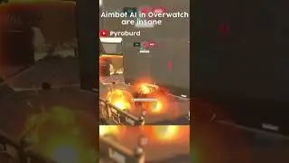 Aimbot AI in Overwatch are insane 