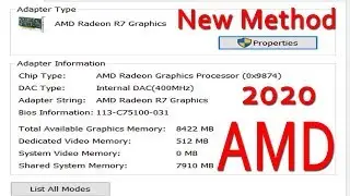 How To AMD Graphics Vram Increase 100% 1GB 2GB  3GB 4GB Increase Vram in Bios