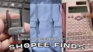 ✨Shopee Finds (Back To School Items) | Compilations✨