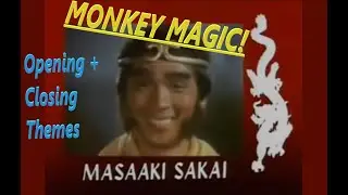 Monkey Magic! (©️Toho Co Japan Ltd) Opening & closing themes! #japan #monkeytv #monkey
