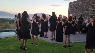 MAYAHUEL Coro Femenino impromptu concert during break
