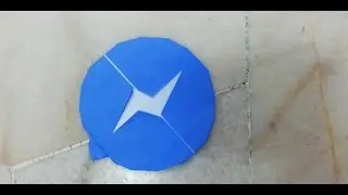Simple Origami Facebook Messenger Icon Tutorial - How to