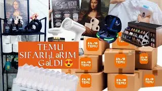 Çox maraqlı məhsullar aldım.Temu Sifarişlərim Gəldi.Nələr aldım? qiymətləri neçəyədir?