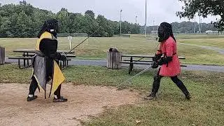 Matthew VS Josiah #historicalfencing #combatsport #fencing #martialarts #swordfighting