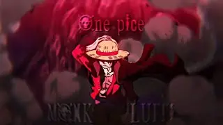 MONKI D LUFFI (one pice) anime-edit (raw)