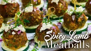 Spicy Lamb Meatballs | Low-carb Keto Meatball Appetizers | CarnalDish