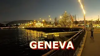 Geneva Christmas Walk Tour #switzerland