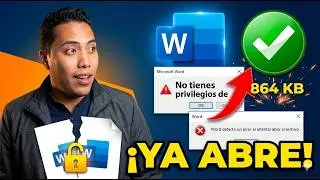 Word detecto un error al intentar abrir el archivo | SOLUCION 2023