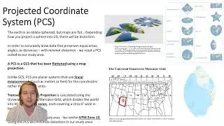 2 Understanding Geographic and Projected Coordinate Systems & Projecting DEM in ArcGIS Pro