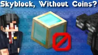 Can You Beat Skyblock Without Coins..? (Hypixel Skyblock Challenge)