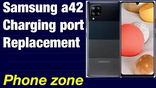 A42 5g chargring port replacement.how to replace charging port on samsung a42