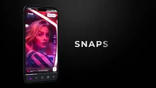 promotional video for the Snaps app