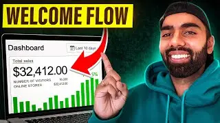 Klaviyo Tutorial: How to Build a Welcome Series Flow 2025 (Step by Step)