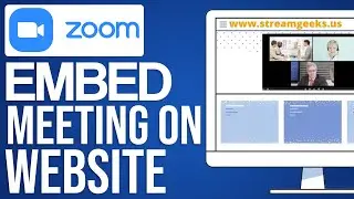 How to Embed Zoom Meeting on your Website (2024) Step by Step