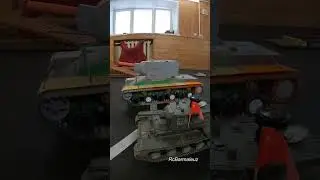 Танк на Радиоуправлении КВ-2 Масштаб 1/10 #rctank #rctanks #shorts