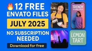 Don't Miss Out on These 12 FREE Envato Files for July 2025
